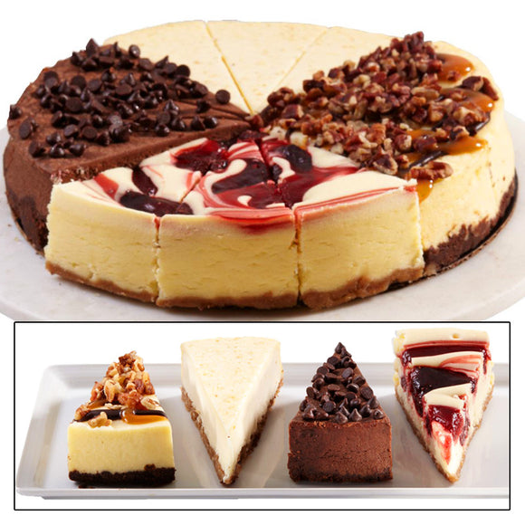 Variety Cheesecake Sampler (12 Slices)