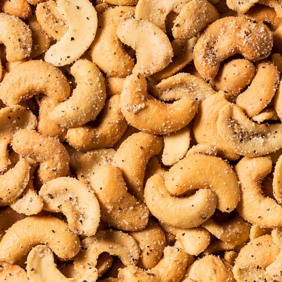 Cracked Pepper and Sea Salt Cashews